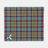 Couverture Polaire Scotts Norvel Tartan Plaid (Devant (Horizontal))