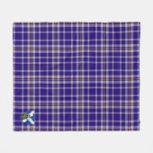 Couverture Polaire Scotts Ochterlony Tartan Plaid (Devant (Horizontal))