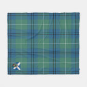Couverture Polaire Scotts Oliphant Ancien Tartan Plaid (Devant (Horizontal))