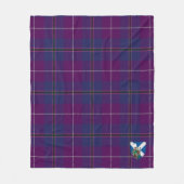 Couverture Polaire Scotts Pride De Glencoe Tartan Plaid (Devant)