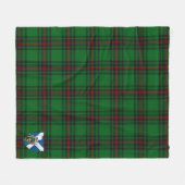Couverture Polaire Scotts Primrose Tartan Plaid (Devant (Horizontal))