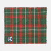 Couverture Polaire Scotts Prince De Galles Tartan Plaid (Devant (Horizontal))