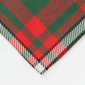 Couverture Polaire Scotts Princess Margaret Tartan Plaid (Coin)