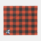 Couverture Polaire Scotts Rob Roy MacGregor Ancien Tartan Plaid (Devant (Horizontal))