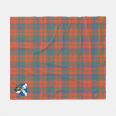 Couverture Polaire Scotts Robertson Ancien Tartan Plaid (Devant (Horizontal))