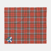 Couverture Polaire Scotts Robertson Patiné Tartan Plaid (Devant (Horizontal))