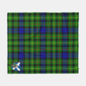 Couverture Polaire Scotts Rollo Tartan Plaid (Devant (Horizontal))