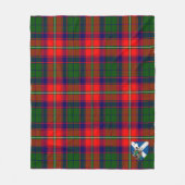Couverture Polaire Scotts Roxburgh DistrictTartan Plaid (Devant)