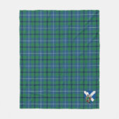 Couverture Polaire Scotts Sandilands Ancien Tartan Plaid (Devant)