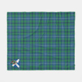 Couverture Polaire Scotts Sandilands Ancien Tartan Plaid (Devant (Horizontal))
