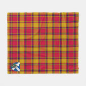 Couverture Polaire Scotts Scrymgeour Tartan Plaid (Devant (Horizontal))