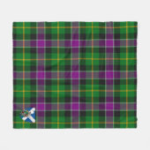 Couverture Polaire Scotts Selkirk Tartan Plaid (Devant (Horizontal))