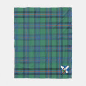 Couverture Polaire Scotts Shaw Ancien Tartan Plaid (Devant)