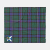 Couverture Polaire Scotts Sinclair Chasse Moderne Tartan Plaid (Devant (Horizontal))
