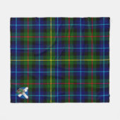 Couverture Polaire Scotts Smith Moderne Tartan Plaid (Devant (Horizontal))