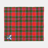 Couverture Polaire Scotts Spens Tartan Plaid (Devant (Horizontal))