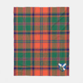 Couverture Polaire Scotts Stewart d'Appin Tartan Plaid (Devant)