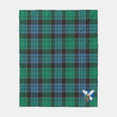 Couverture Polaire Scotts Stewart Old Ancient Tartan Plaid (Devant)
