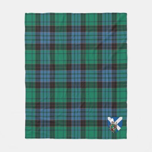 Couverture Polaire Scotts Stewart Old Ancient Tartan Plaid (Devant)