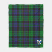 Couverture Polaire Scotts Stewart Old Modern Tartan Plaid (Devant)
