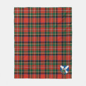 Couverture Polaire Scotts Stewart Royal Modern Tartan Plaid (Devant)