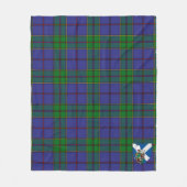 Couverture Polaire Scotts Strachan Tartan Plaid (Devant)