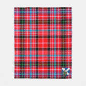 Couverture Polaire Scotts Straîon Tartan Plaid (Devant)