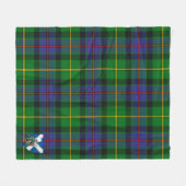 Couverture Polaire Scotts Tait Tartan Plaid (Devant (Horizontal))