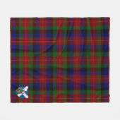 Couverture Polaire Scotts Tennant Tartan Plaid (Devant (Horizontal))