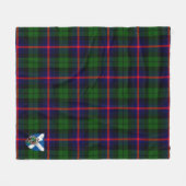 Couverture Polaire Scotts Urquhart moderne Tartan Plaid (Devant (Horizontal))