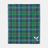 Couverture Polaire Scotts Urquhart Tartan Plaid (Devant)