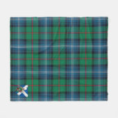 Couverture Polaire Scotts Urquhart Tartan Plaid (Devant (Horizontal))