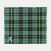 Couverture Polaire Scotts Wallace Ancien Tartan Plaid (Devant (Horizontal))