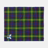 Couverture Polaire Scotts Watson Modern Tartan Plaid (Devant (Horizontal))