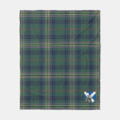 Couverture Polaire Scotty Kennedy Modern Tartan Plaid (Devant)