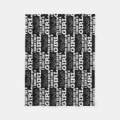 Couverture Polaire Scout comme fille Aventurière Personne  (Devant)