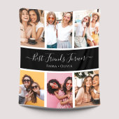 Couverture Polaire Script manuscrit Best Friends with Names 6-Photo