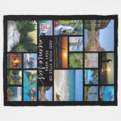 Couverture Polaire Scripts de collection de 19 photos modernes MEMORI (Devant (Horizontal))