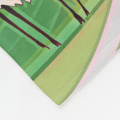 Couverture Polaire ScruffyMugArtGallery Blanche bébé en polaire (Coin)