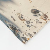 Couverture Polaire Sea Crabs on Tropical Beach – Serene Ocea (Coin)