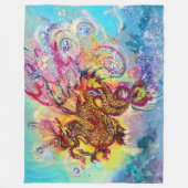 Couverture Polaire SEA DRAGON Aqua Imaginaire bleu (Devant)