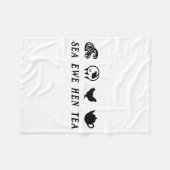 Couverture Polaire Sea Ewe Hen Tea  (Devant (Horizontal))