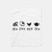 Couverture Polaire Sea Ewe Hen Tea  (Devant)