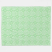 Couverture Polaire Seafoam Mandala (Devant (Horizontal))