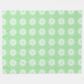 Couverture Polaire Seafoam Mandala (Devant (Horizontal))