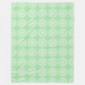 Couverture Polaire Seafoam Mandala (Devant)
