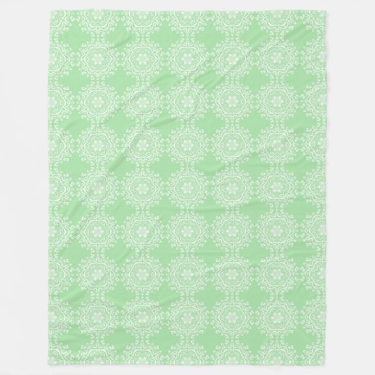 Couverture Polaire Seafoam Mandala (Devant)