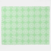 Couverture Polaire Seafoam Mandala (Devant (Horizontal))