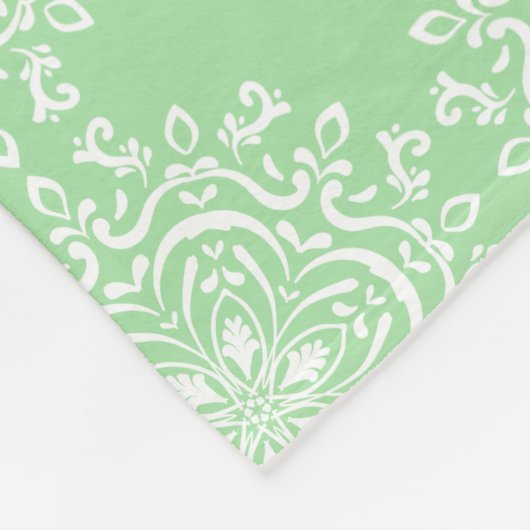 Couverture Polaire Seafoam Mandala (Coin)