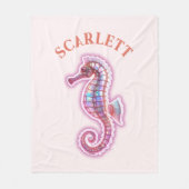 Couverture Polaire Seahorse (Devant)